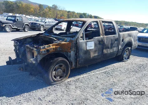 2005 Ford F-150 Lariat/Xlt from USA, damaged, VIN 1FTPW12595KD22658